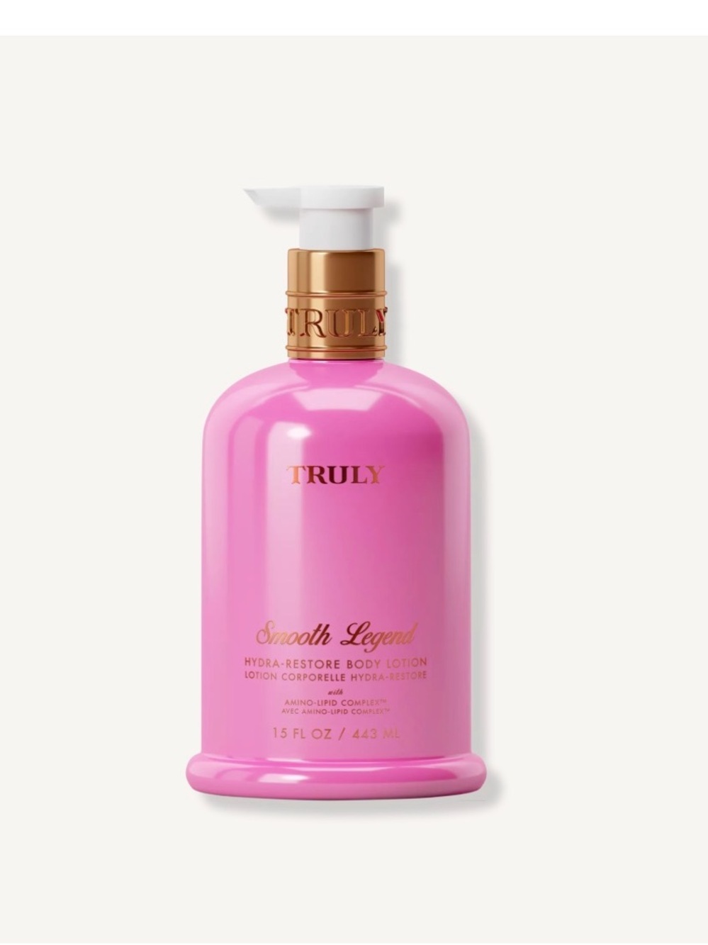 TRULY Smooth Legend Pink Body Lotion 15 oz New